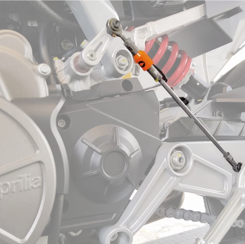 Pilota in pista con cambio elettronico